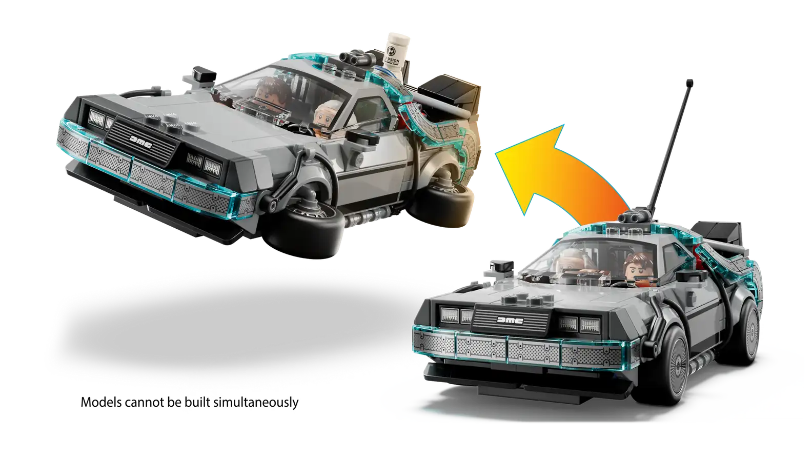 LEGO Speed Champions Time Machine from Back to the Future 77256 LEGO