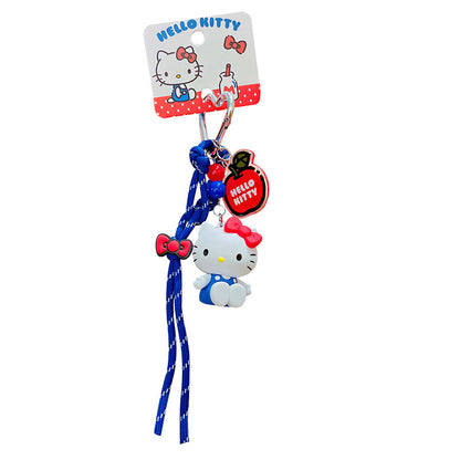 Hello Kitty Keychain with Strap – Cute Cartoon Bag Charm Gift