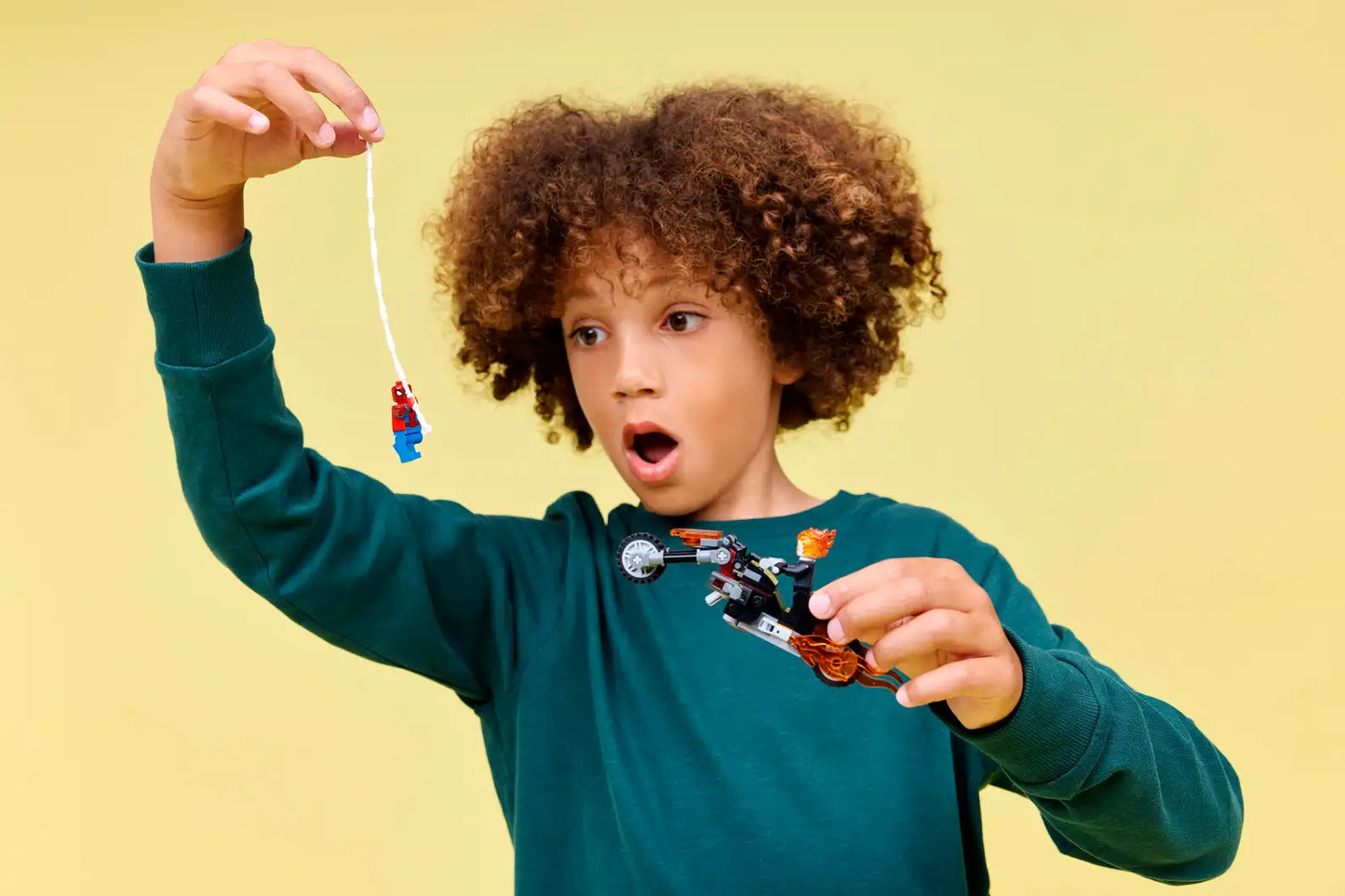 LEGO Marvel Spider-Man vs. Ghost Rider Motorcycle 76335