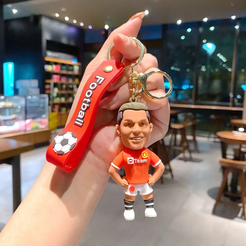 Football Star Keychain