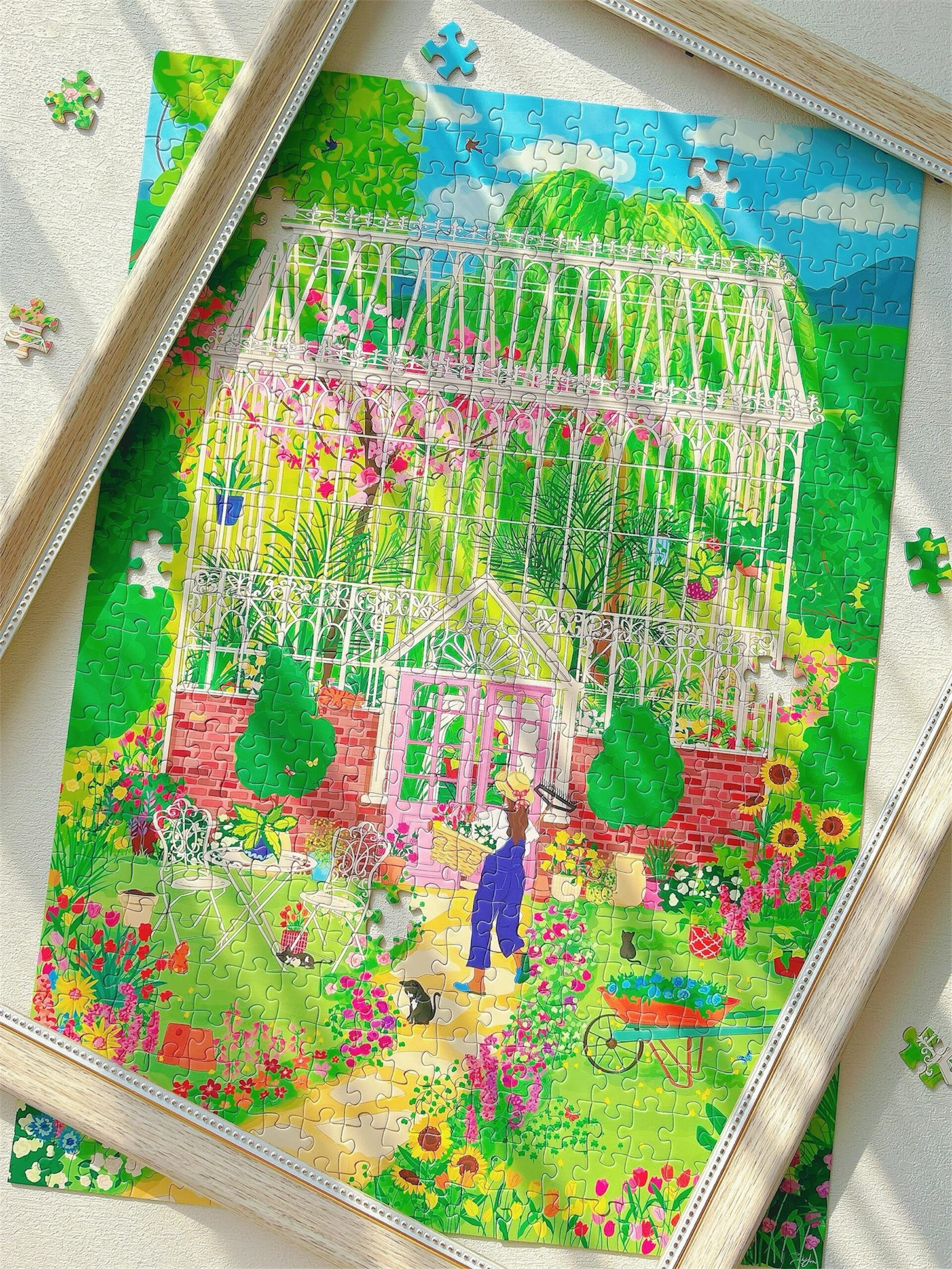 Hobbry Meet Me in the Garden 500 Piece Puzzle Hobbry