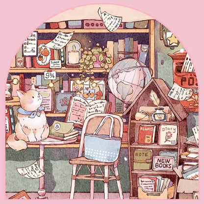 Momibook Books Gallery 1000 Piece Jigsaw Puzzle