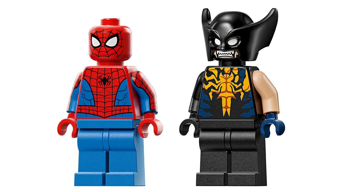LEGO Marvel Spider-Man Car vs. Venomized Wolverine 76336