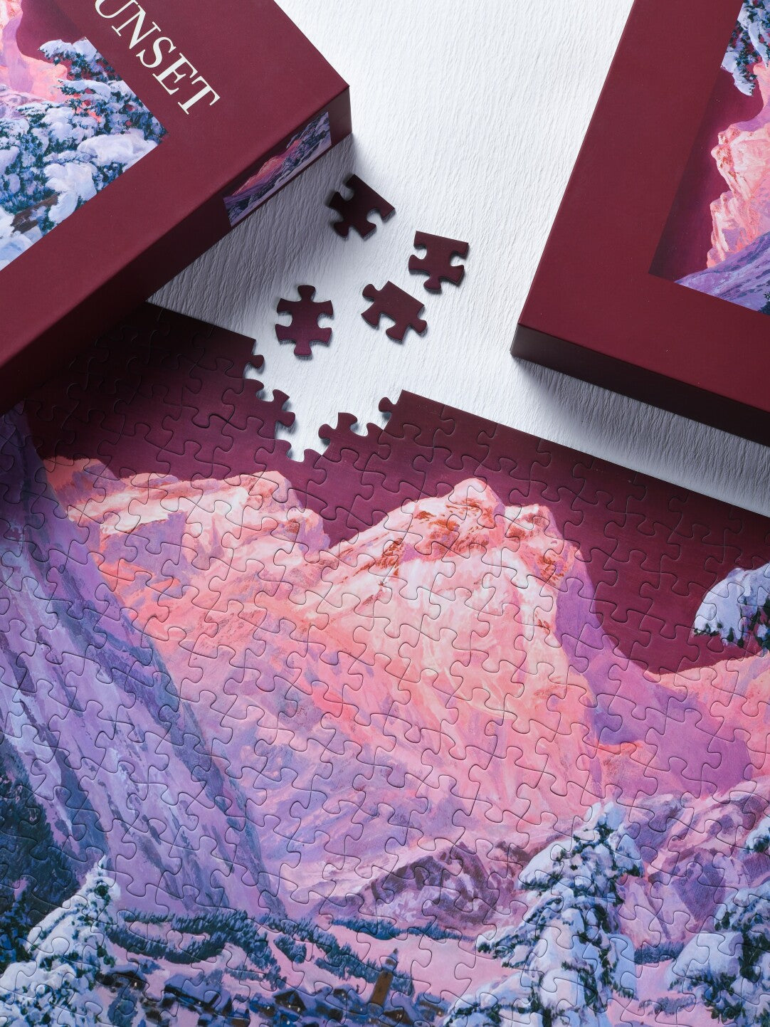 CHILL PUZ Alpine Sunset 500 Piece Puzzle