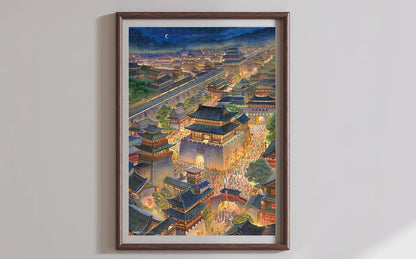 Dreams of Splendor of the Eastern Capital 500 Piece Jigsaw Puzzle ZHIJU