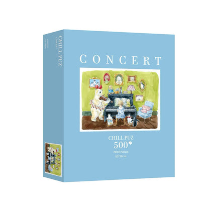 CHILL PUZ Concert 500 Piece Jigsaw Puzzle CHILL PUZ