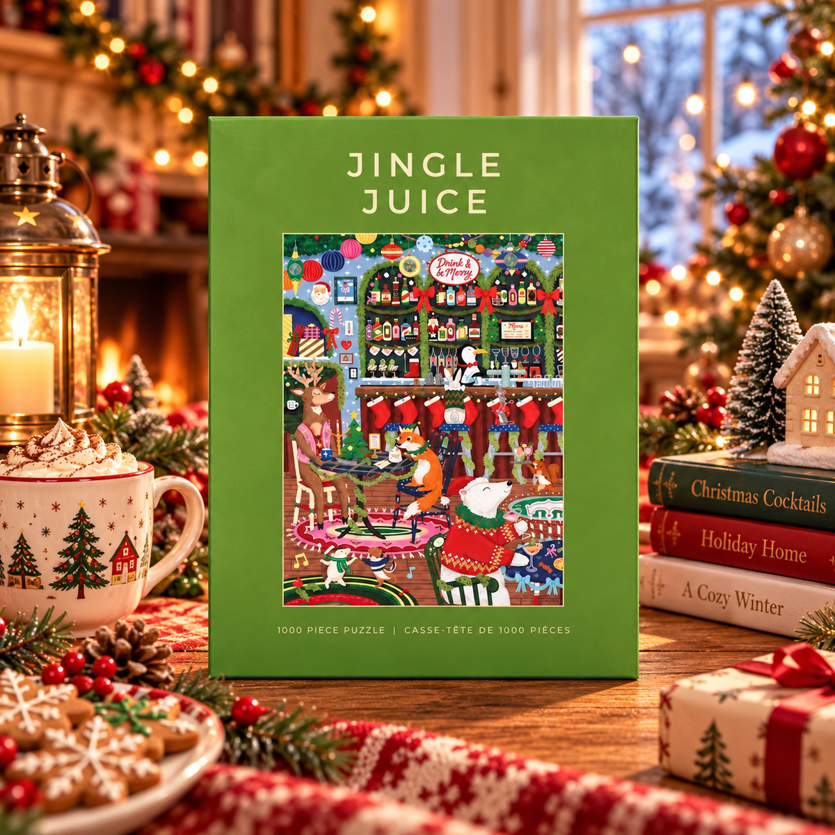 Jingle Juice 1000 Piece Jigsaw Puzzle Hobbry