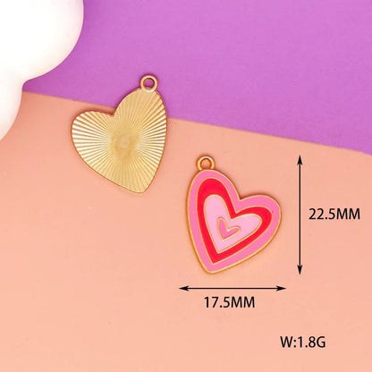 Charmantes breloques en alliage sur le thème de l'amour pour la fabrication de bijoux