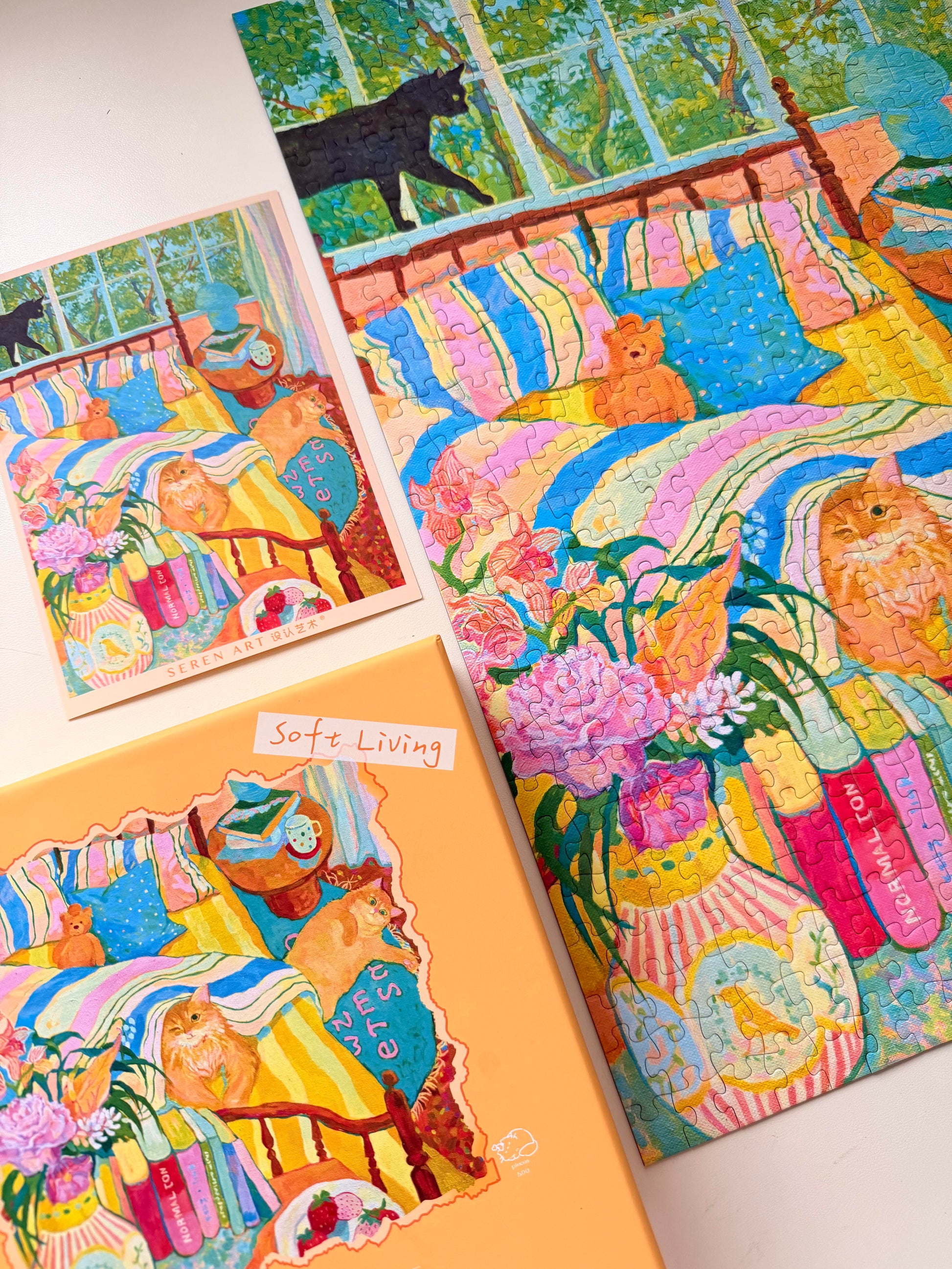 SEREN ART Soft Living 1000 Piece Puzzle SEREN ART