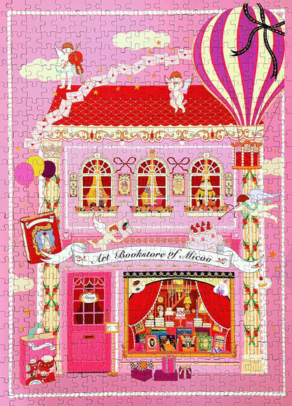 Kessing Art Bookstore of Micoo 500 Piece Jigsaw Puzzle Kessing