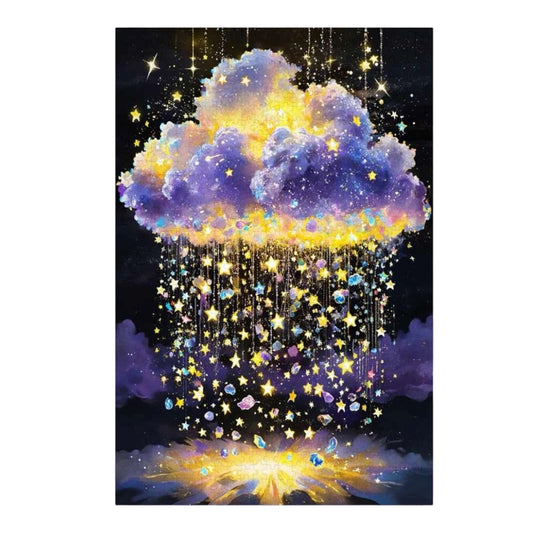 Nebula Blossom Dream Jigsaw Puzzle