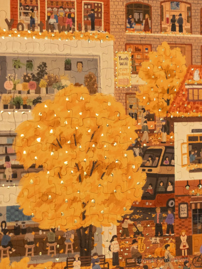 Youthwill Autumn Day 500 Piece Jigsaw Puzzle