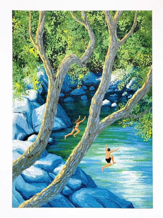 CHILL PUZ Swimming 1000 Piece Puzzle CHILL PUZ