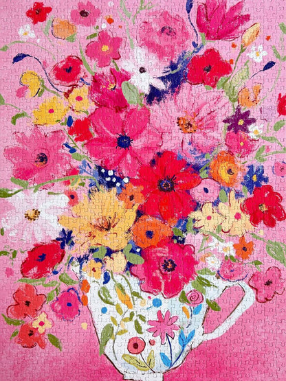 CHILL PUZ Summer Flowers 1000 Piece Puzzle