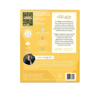 Emerald Bookstore 1000-Piece Puzzle