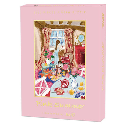 Pink Summer 1000 Piece Jigsaw Puzzle