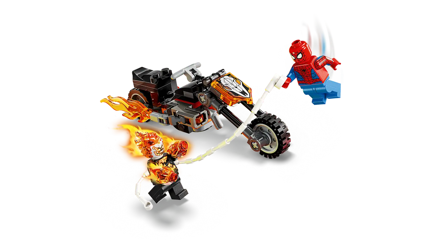 LEGO Marvel Spider-Man vs. Ghost Rider Motorcycle 76335