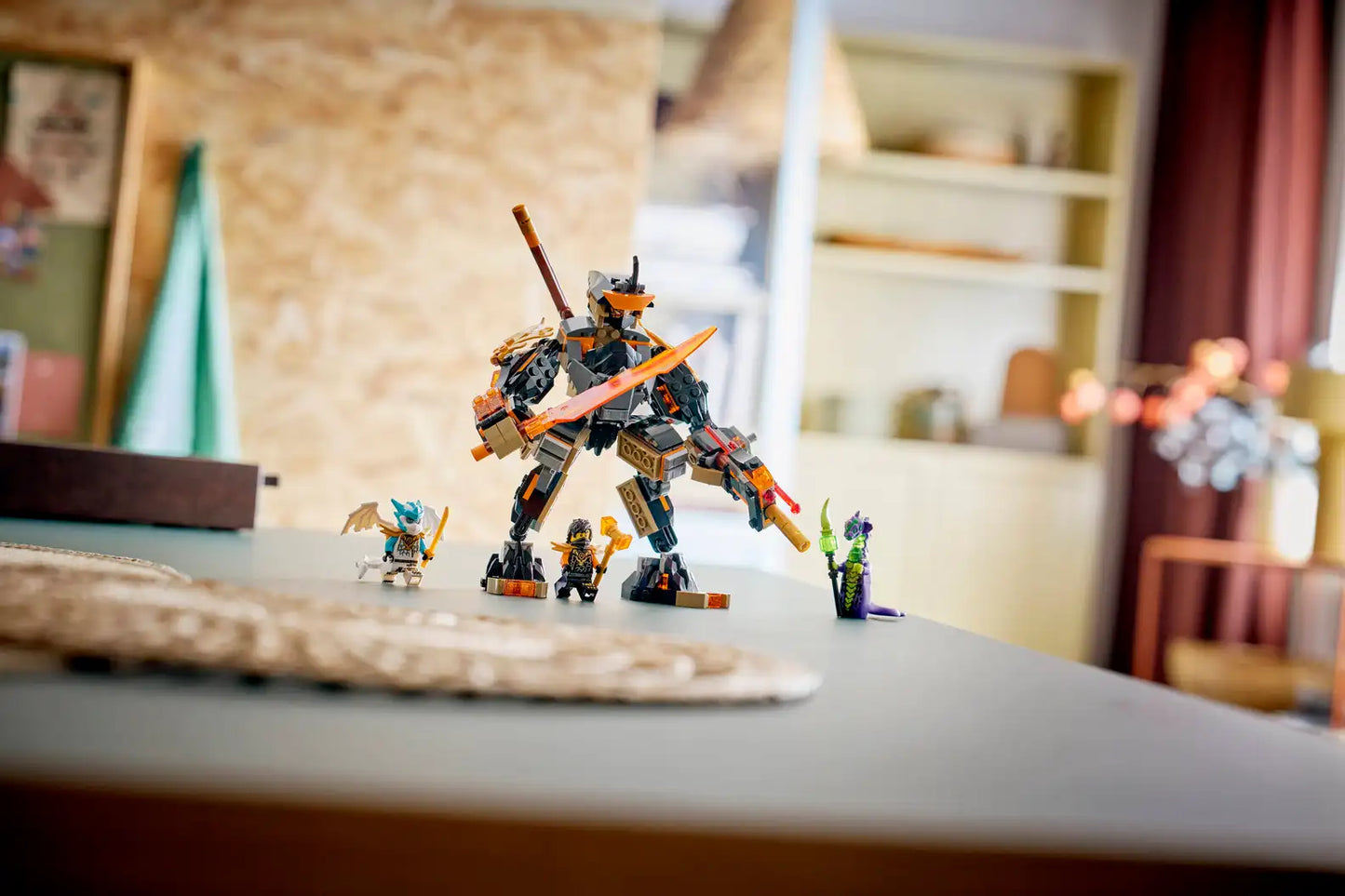 LEGO NINJAGO® Cole's Mission Mech & Dragon Zane 71854