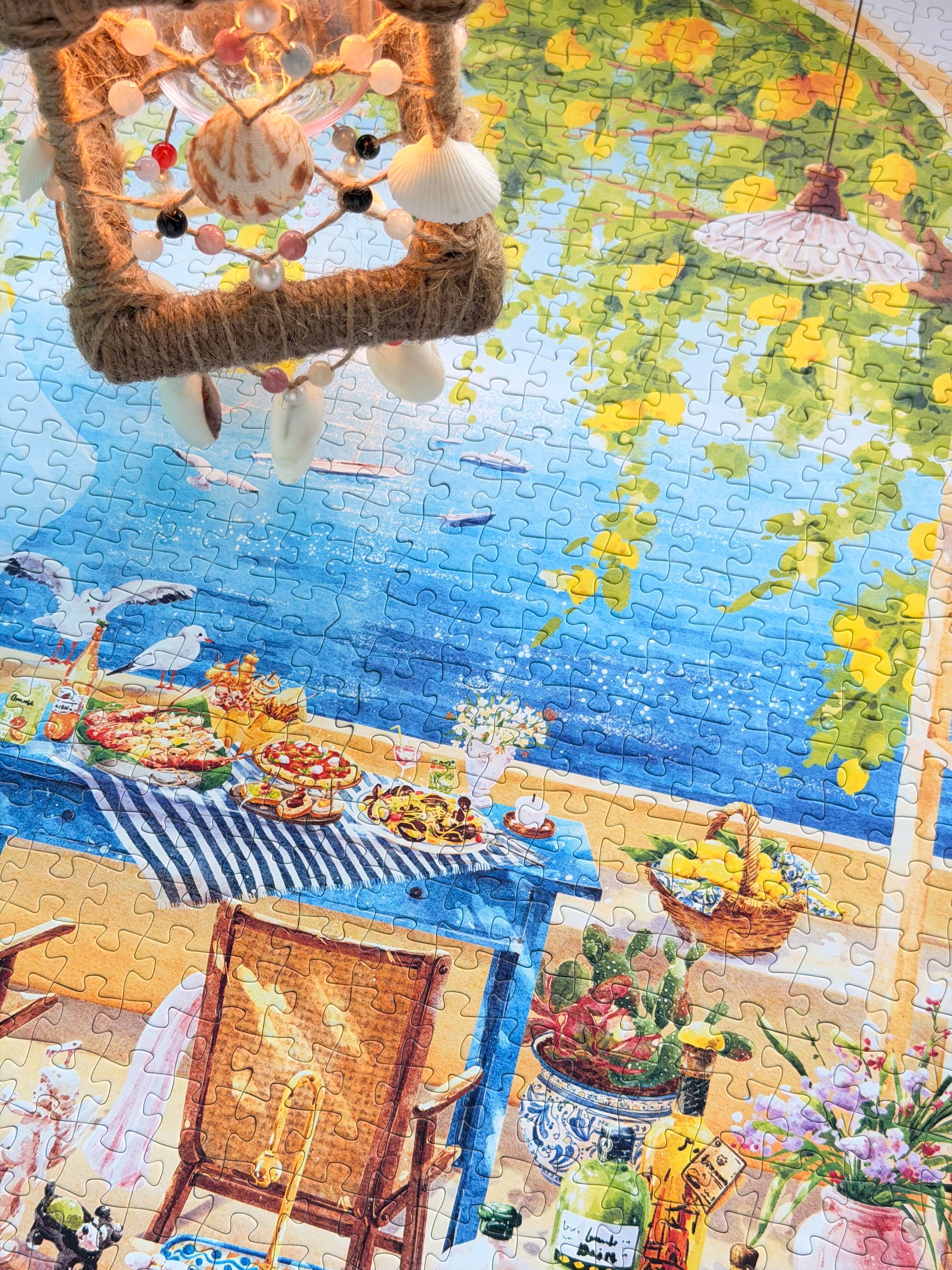 TOI Seaside Lemon Tree 1000 Piece Jigsaw Puzzle TOI