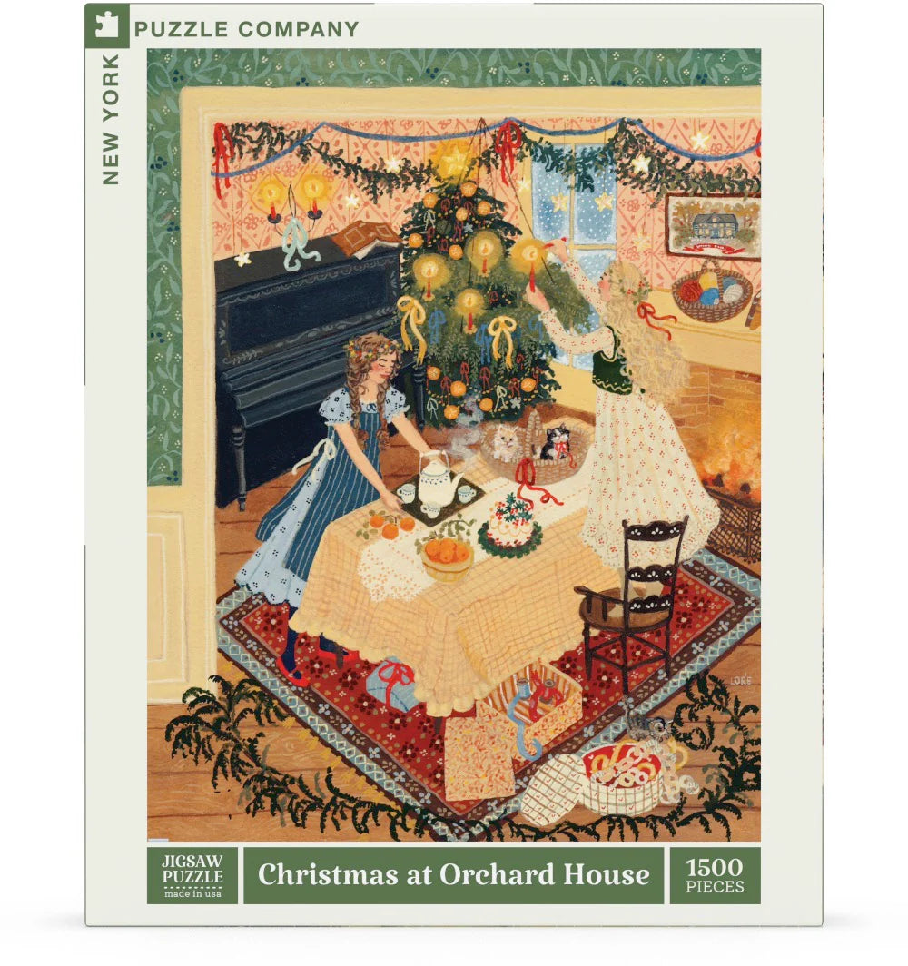 Christmas at Orchard House 1500 Piece Jigsaw Puzzle