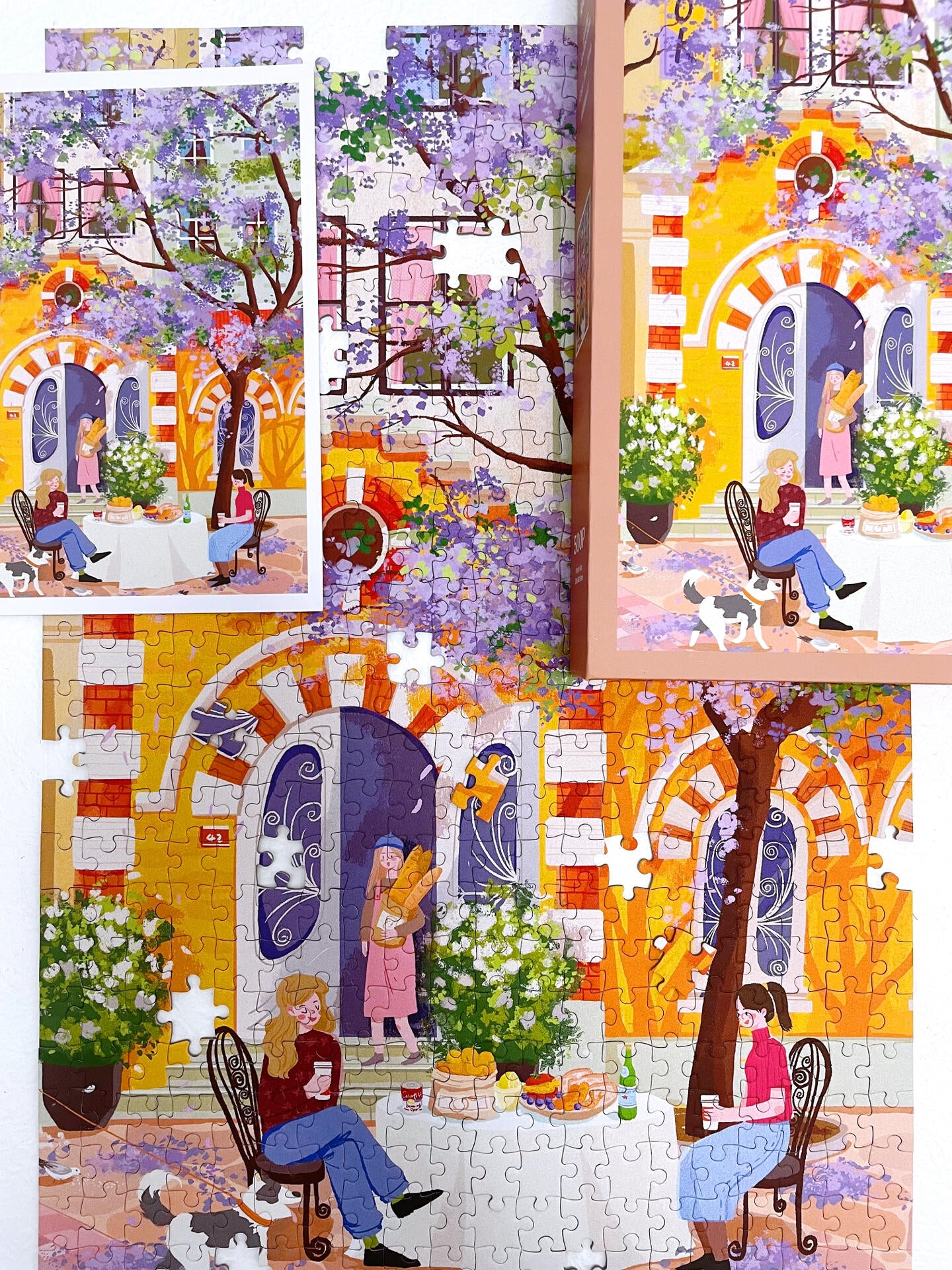 Cozy Tea Time 500 Piece Puzzle