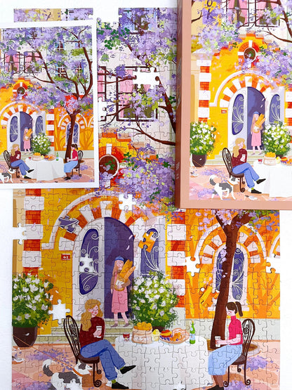 Cozy Tea Time 500 Piece Puzzle