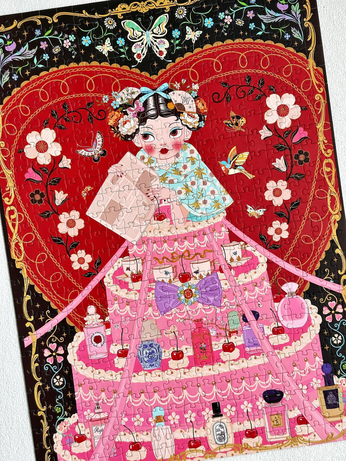 Madama Butterfly 500 Piece Jigsaw Puzzle Kessing