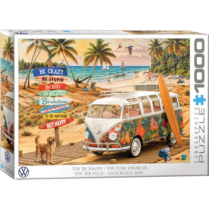 VW Be Happy 1000 Piece Puzzle