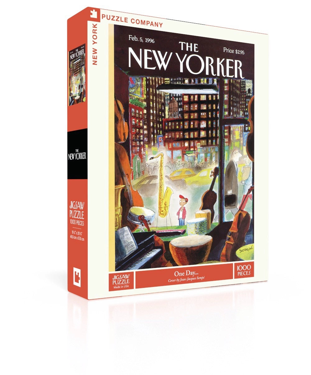 [Pre-Order] One Day...1000 Piece Jigsaw Puzzle New York Puzzle Company