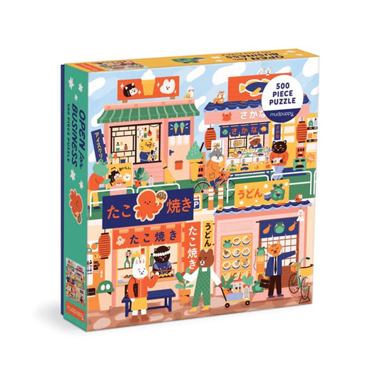 Open for Business 500 Piece Family Puzzle