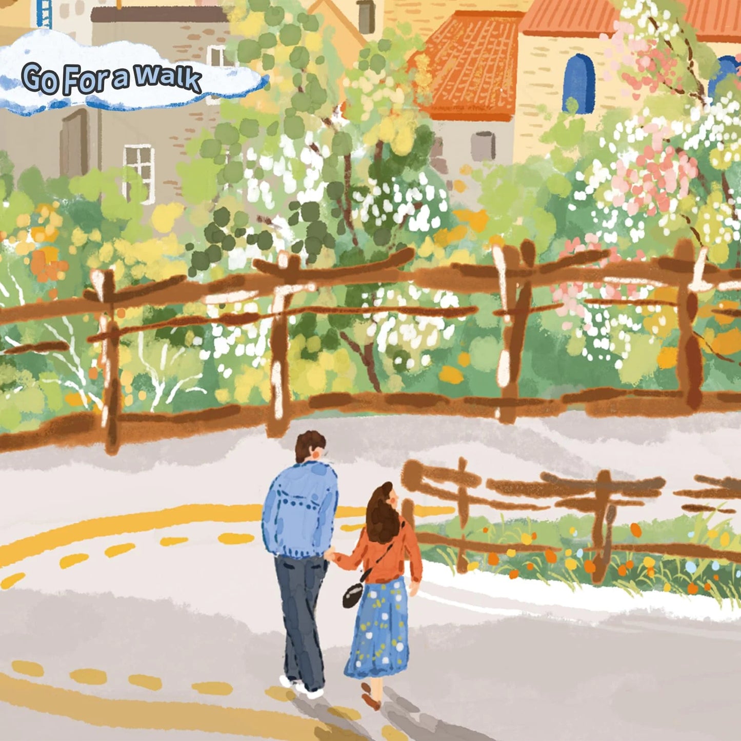 Momibook Let’s Take a Walk 1000 Piece Jigsaw Puzzle