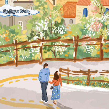 Momibook Let’s Take a Walk 1000 Piece Jigsaw Puzzle