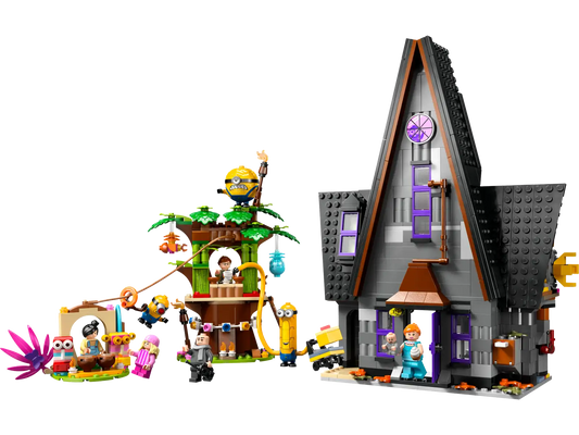 LEGO Despicable Me 4 Minions and Gru’s Family Mansion 75582