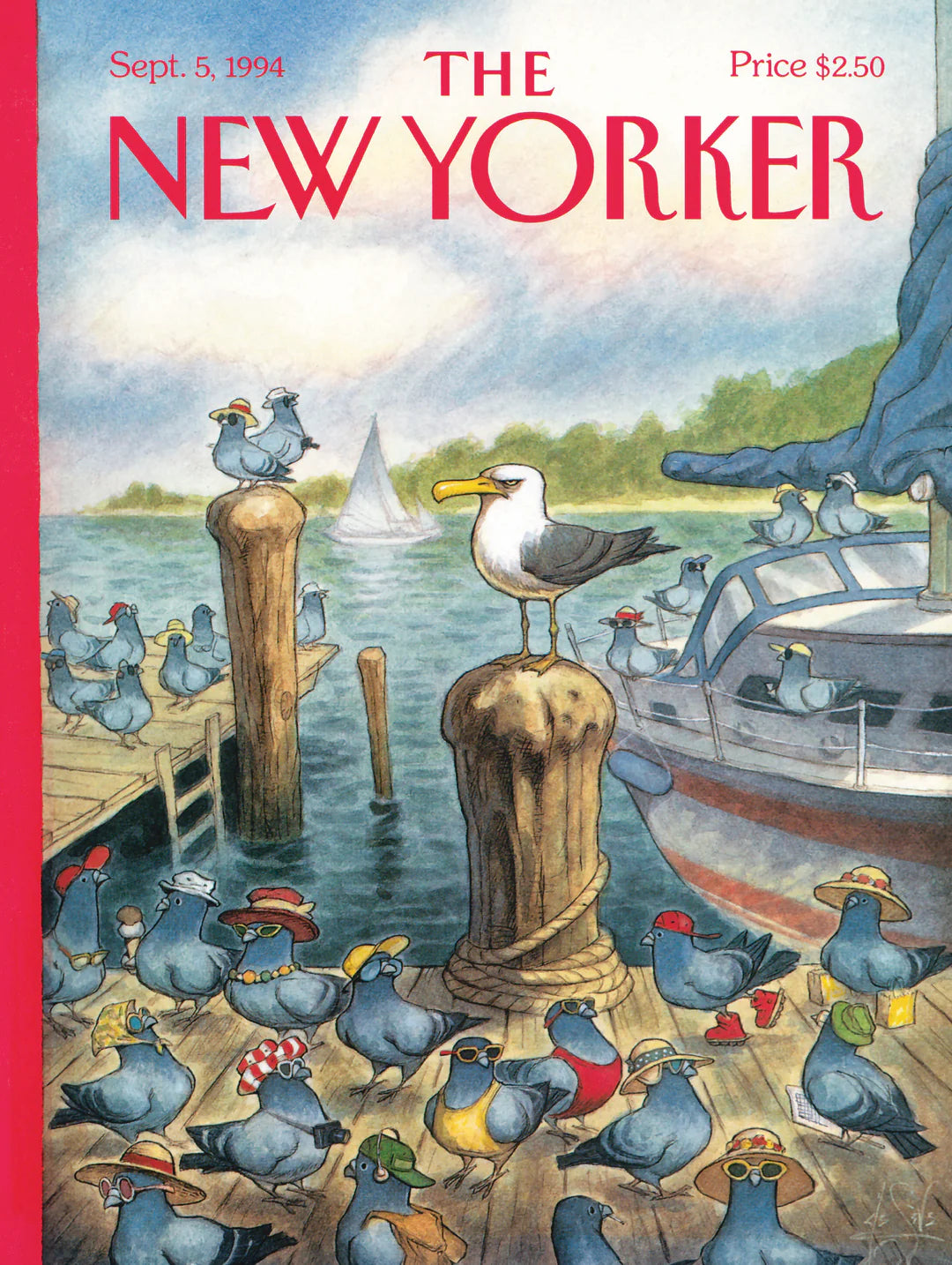 Tourist Season 1000 Piece Jigsaw Puzzle New York Puzzle Company