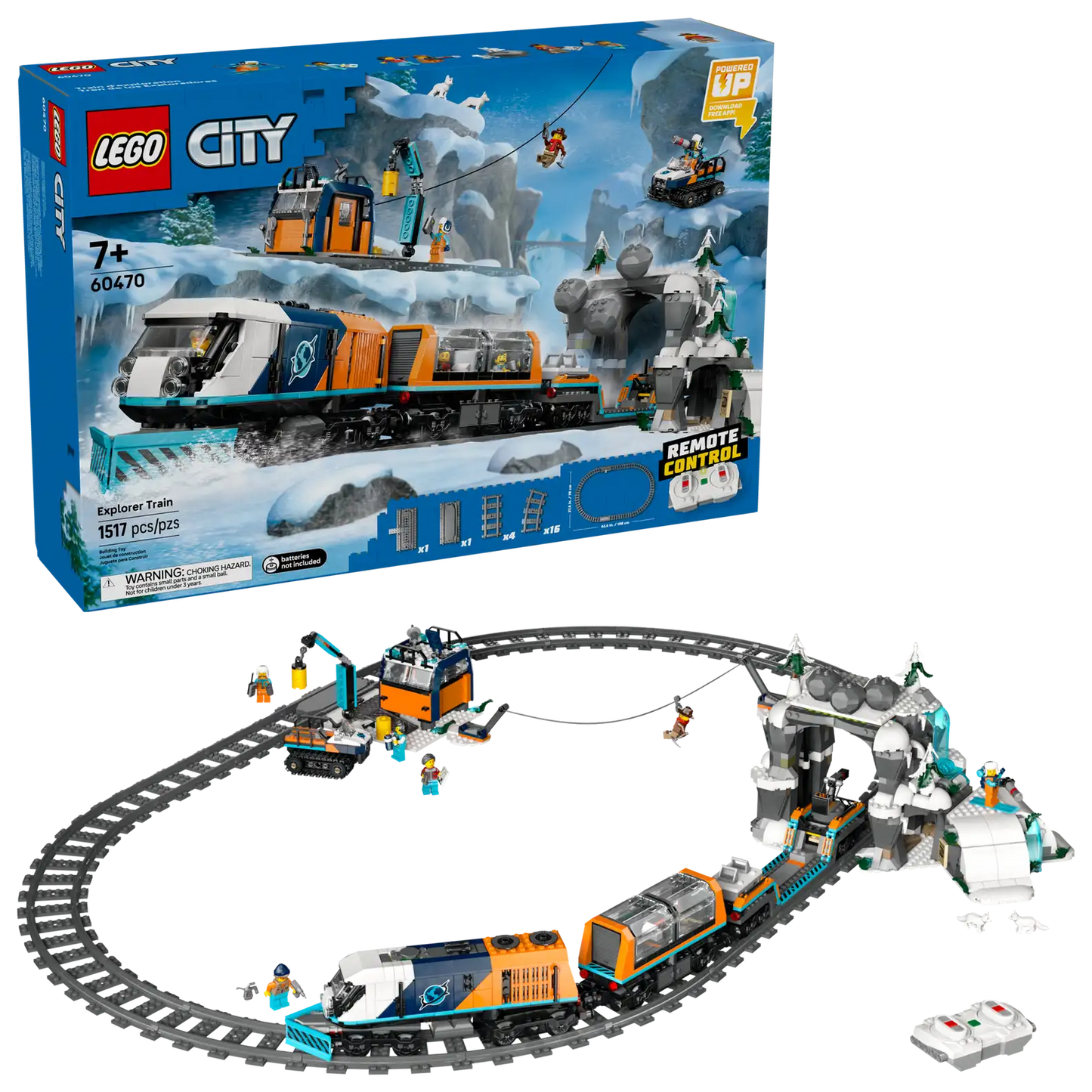 LEGO City: Explorers’ Arctic Polar Express Train 60470