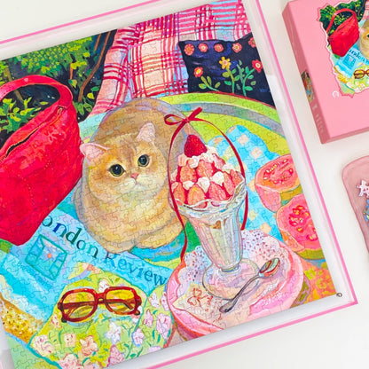 SEREN ART Toast Kitten 528 Piece Puzzle SEREN ART