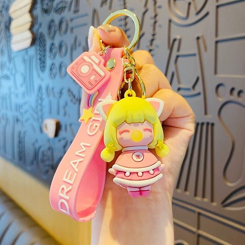 Kawaii Dream Girl Keychain