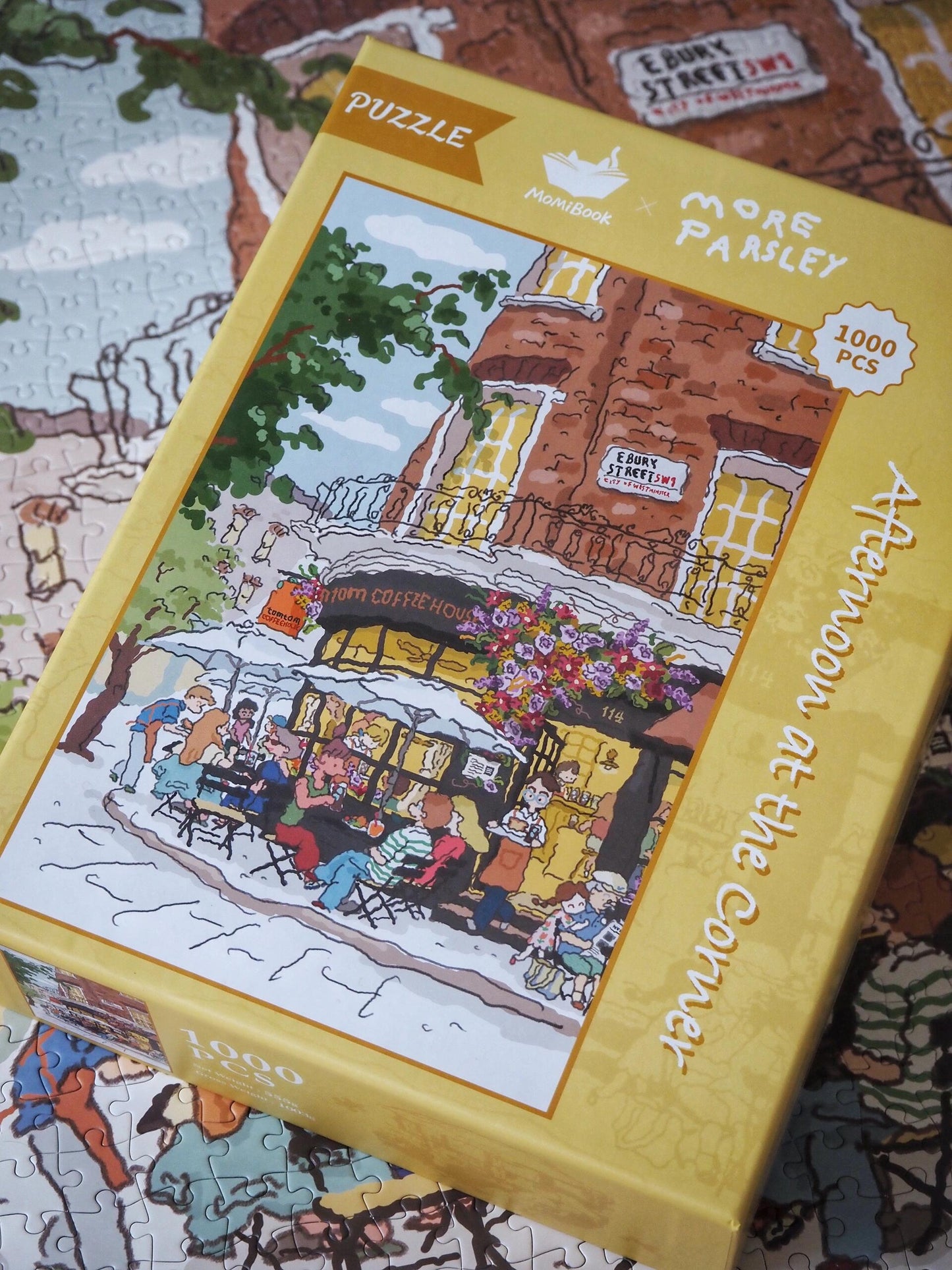 Momibook Corner Afternoon 1000 Piece Jigsaw Puzzle