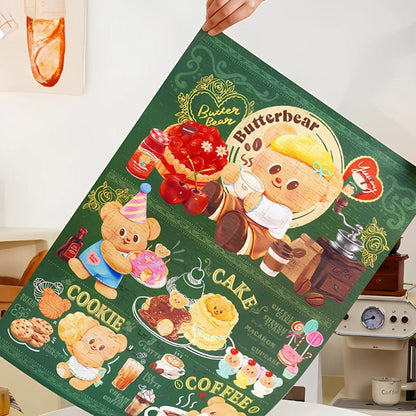Butterbear Sweet Menu 1000 Piece Puzzle