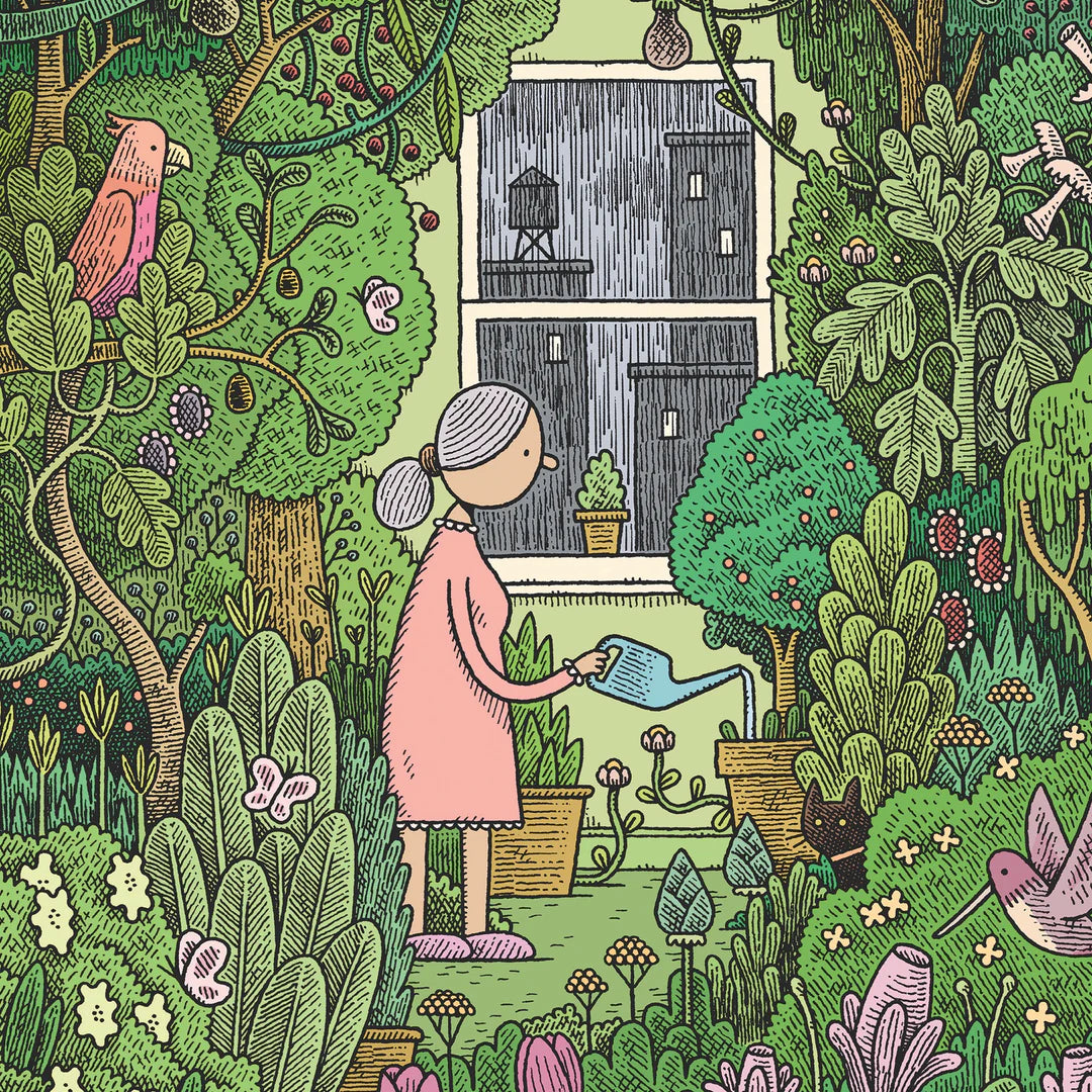 Winter Garden 500 Piece Jigsaw Puzzle