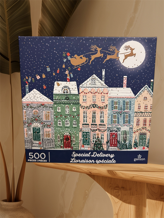 Galison Special Delivery 500 Piece Puzzle