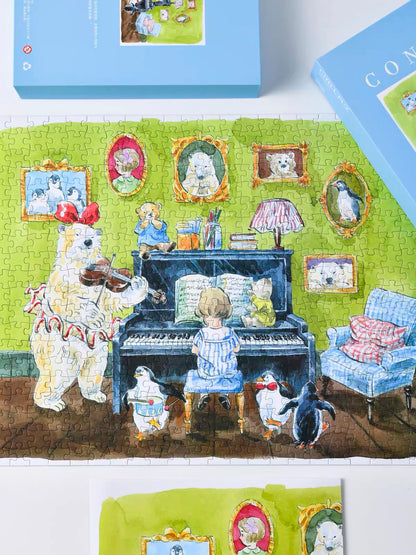 CHILL PUZ Concert 500 Piece Jigsaw Puzzle CHILL PUZ