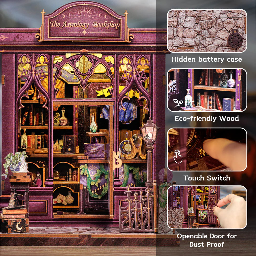 The Astrology Bookshop – DIY Book Nook Kit