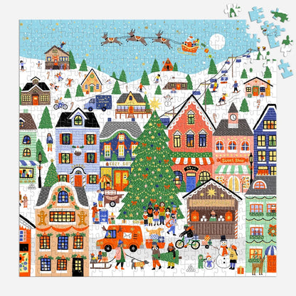 Merryville 500 Piece Foil Puzzle Galison