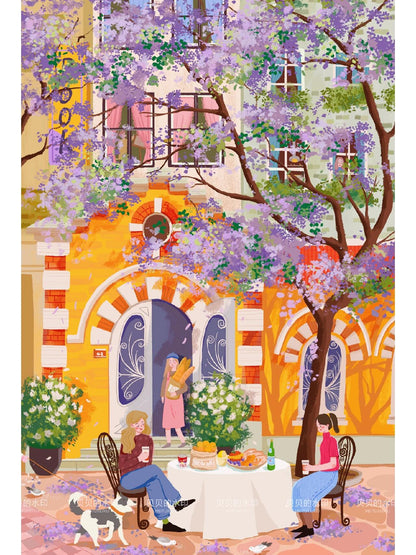 Cozy Tea Time 500 Piece Puzzle