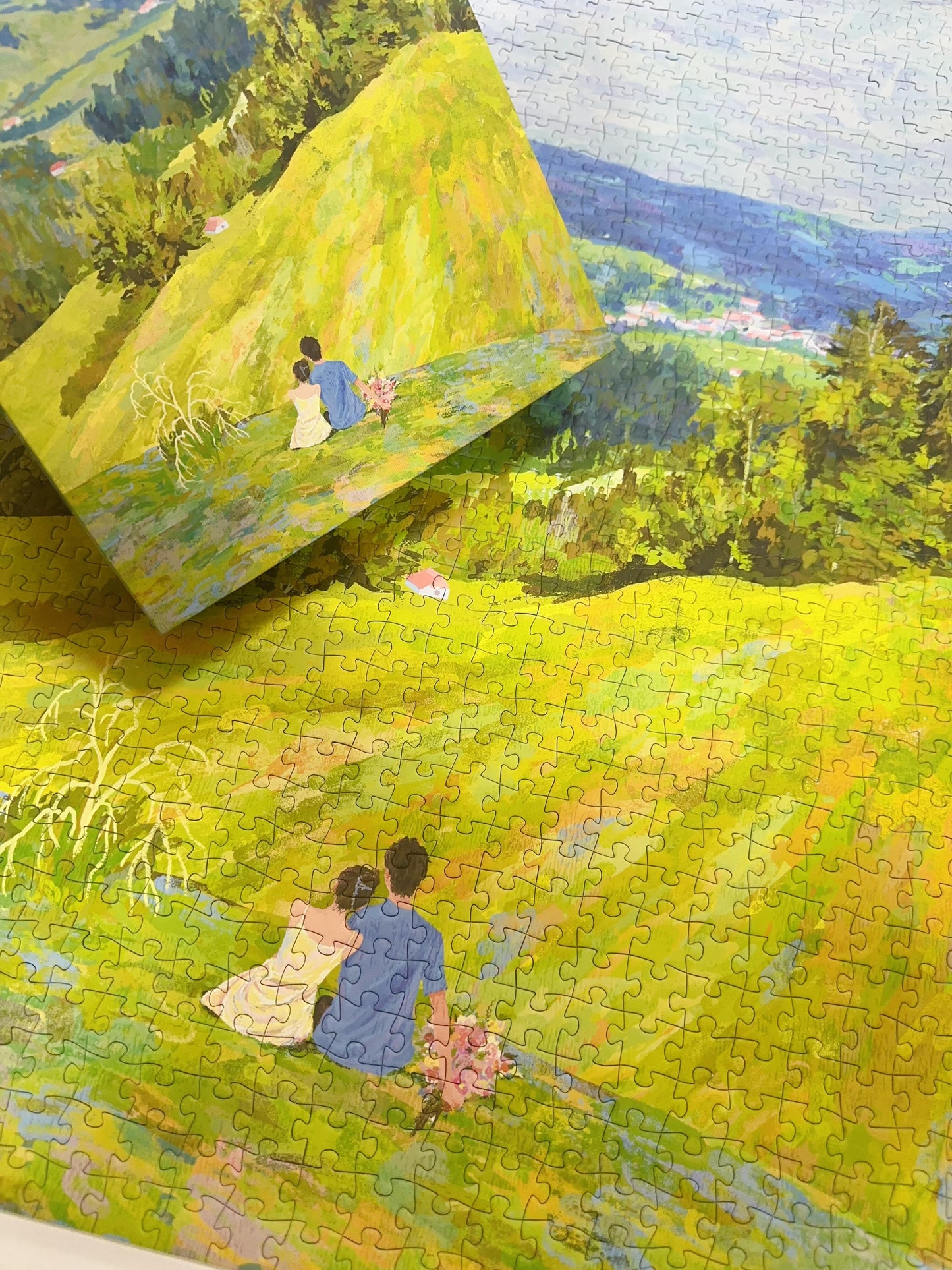 YILEHAI Sweet Embrace 1000 Piece Jigsaw Puzzle YILEHAI