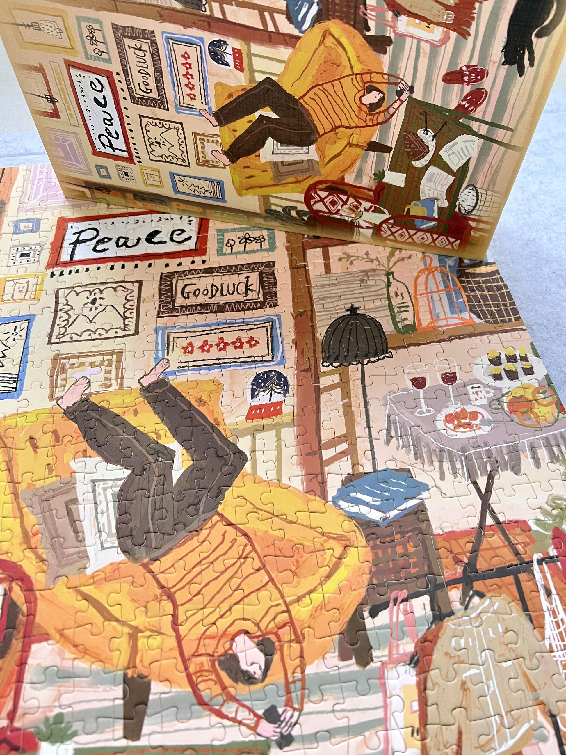 Stay-at-Home Diary 500 Piece Jigsaw Puzzle Gubu