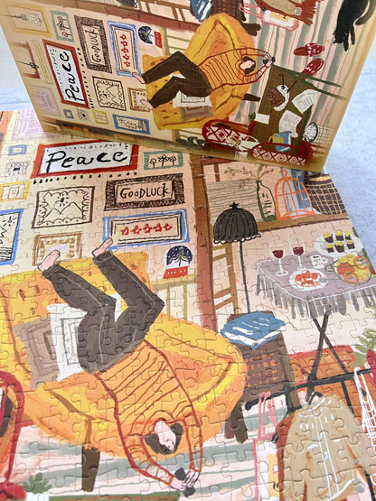 Stay-at-Home Diary 500 Piece Jigsaw Puzzle Gubu
