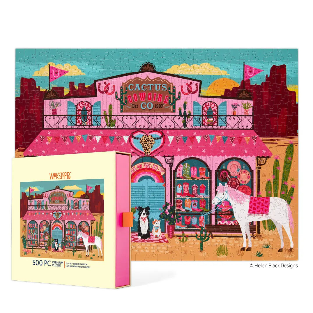 Winter Village 500 Piece Christmas Puzzle