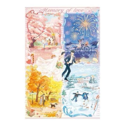 Momibook Four Seasons of Love 1000 Piece Jigsaw Puzzle